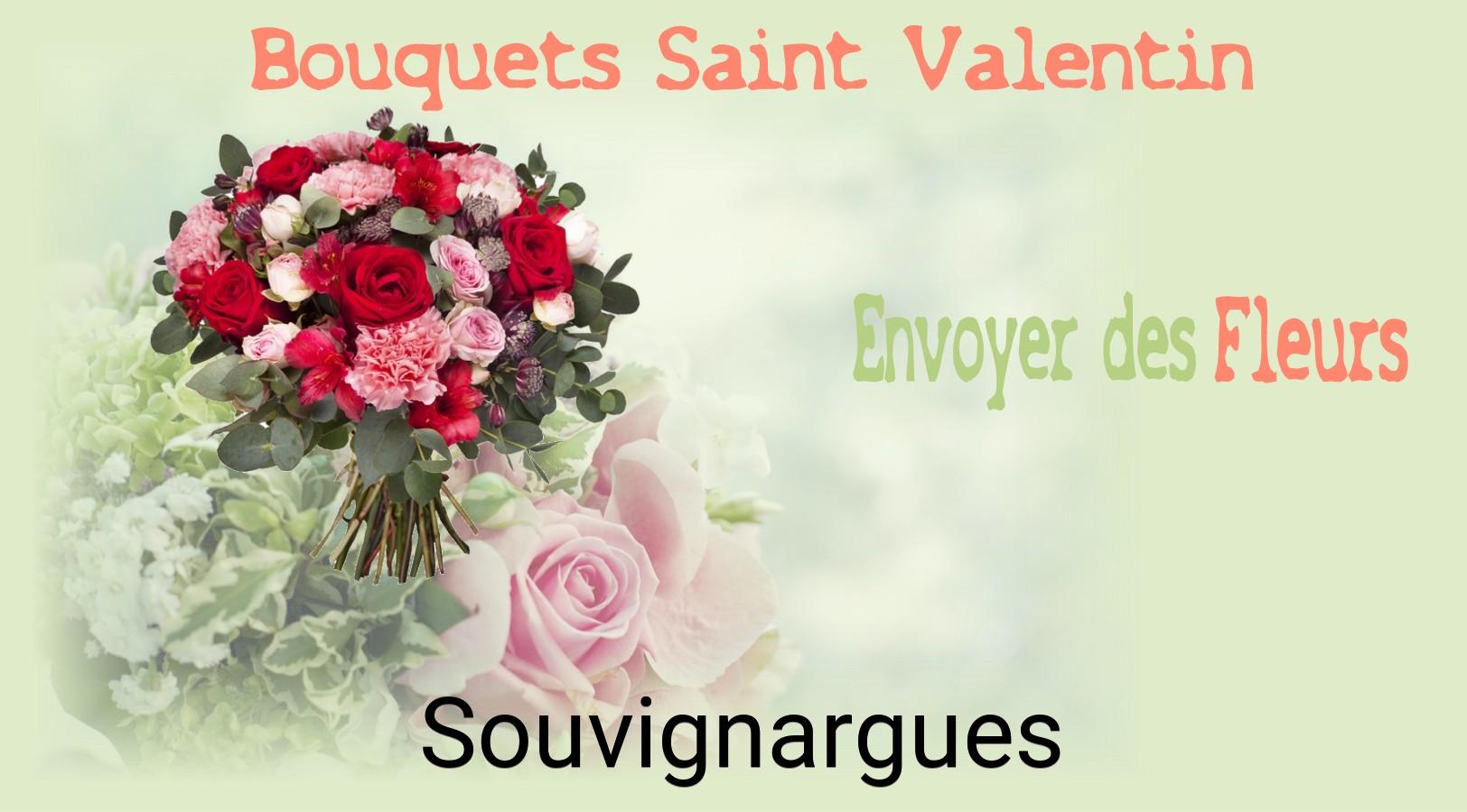 Roses de Saint-Valentin livrées à Souvignargues